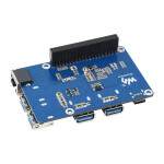 Raspberry PI USB 3.2 Gen1 und Gigabit Ethernet HUB HAT