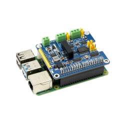 2-Kanal Isolierter CAN FD HAT for Raspberry Pi