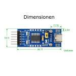 FT232 USB UART Board Kommunikationsmodul