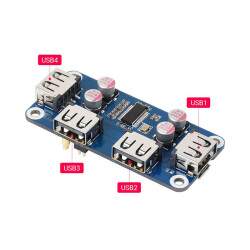 Raspberry Pi Zero Series USB HUB BOX 4x USB 2.0 Ports