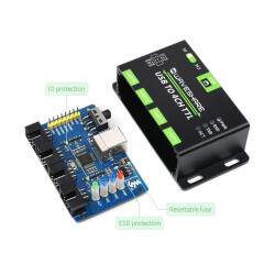 Industrial Grade USB to 4 CH TTL converter