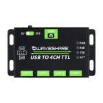 Industrial Grade USB to 4 CH TTL converter