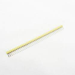 Break Away Male Headers - Straight 40Pin - Yellow