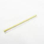 Break Away Male Headers - Straight 40Pin - Yellow