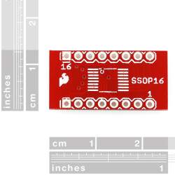 SSOP to DIP Adapter 16-Pin