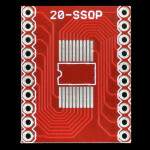 SSOP zu DIP Adapter 20-Pin