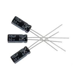 Electrolytic Capacitors (Elko) - 10uF - 50V - 5x11mm