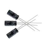 Electrolytic Capacitors (Elko) - 10uF - 50V - 5x11mm