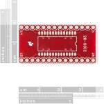 SOIC to DIP Adapter 28-Pin