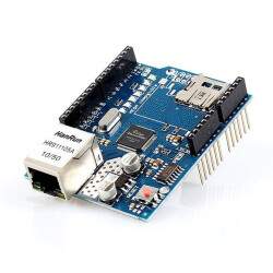 Ethernet Shield with Wiznet W5100 Ethernet Chip