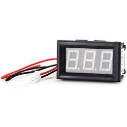 Voltmeter 0V - 40V - Red