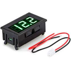 Voltmeter 0V - 40V - Red